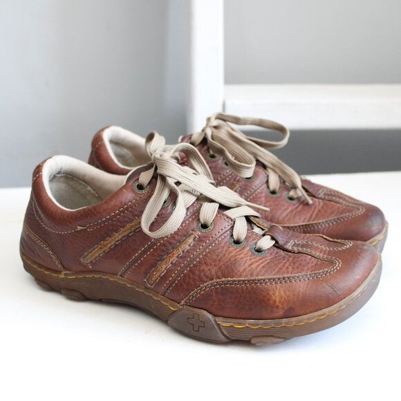 Dr. Martens Air 8B97 Men Brown Leather Lace Up Oxford Sneakers Size 9 main image 8